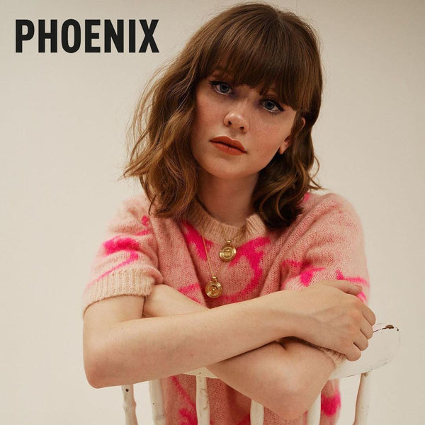 Almasika Vici Pavé Diamond Medallion Necklace