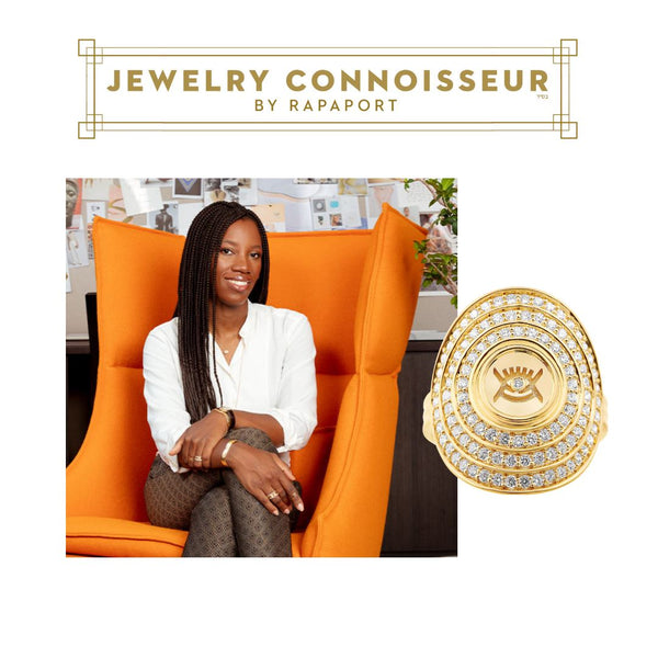 Almasika Vidi Pavé Diamond Signet Ring