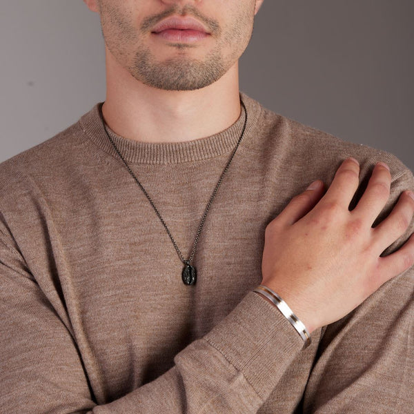 Almasika LE CAURI ENDIAMANTÉ Men's Le Grand Cauri Pave - Black Diamond