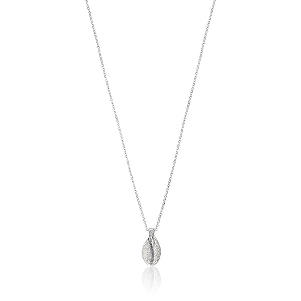 almasika LE CAURI ENDIAMANTÉ Men's Le Grand Cauri Pave - White