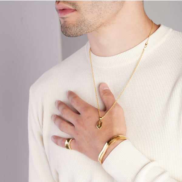 Almasika LE CAURI ENDIAMANTÉ Men's Le Grand Cauri - Yellow