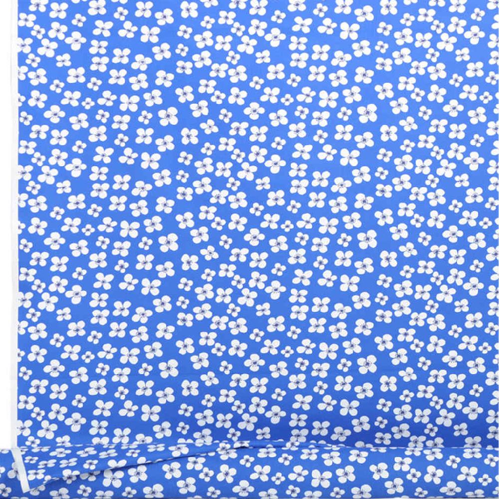 alo yoga Belle Amie oil cloth fabric blue