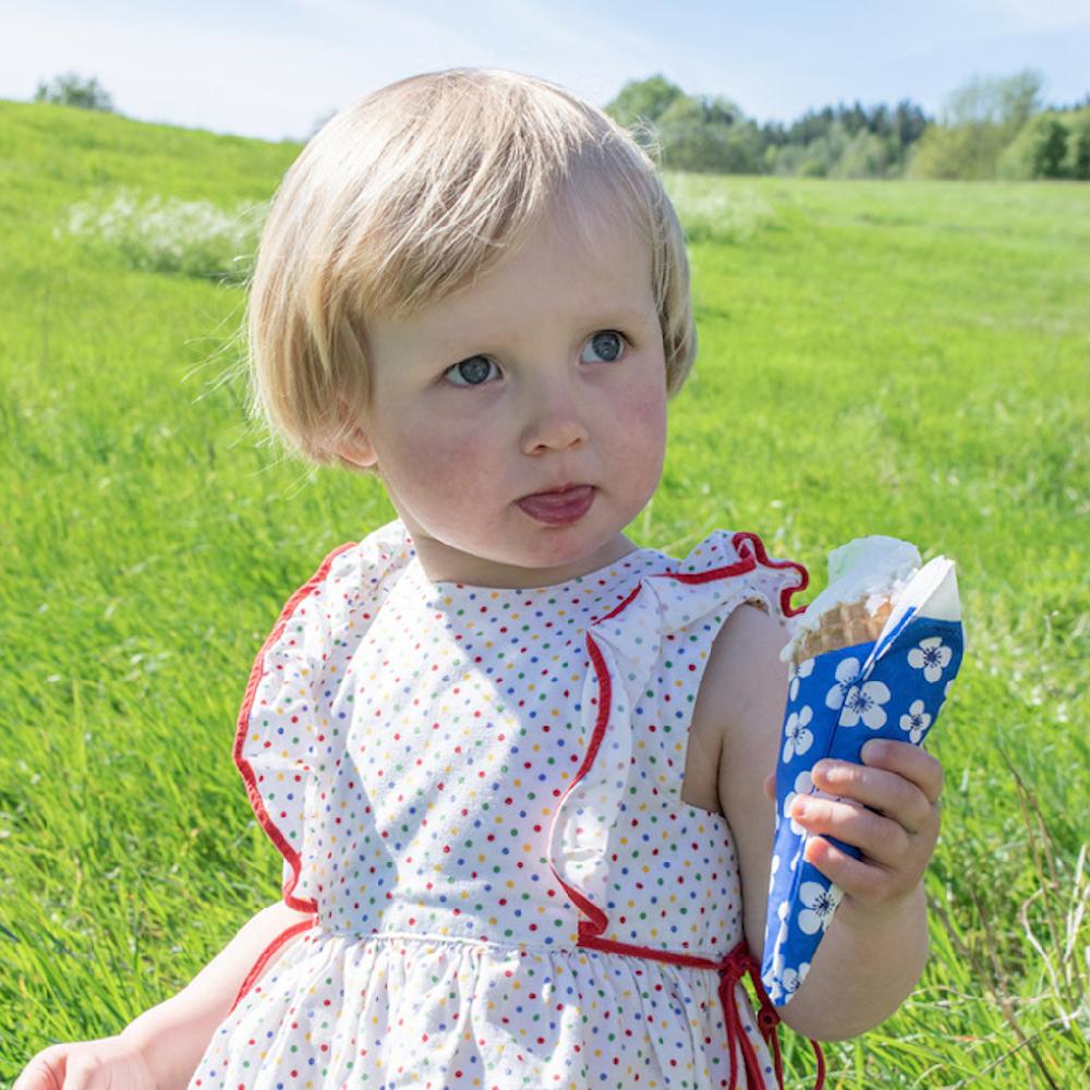 Alo Yoga Belle Amie Paper Napkin Blue