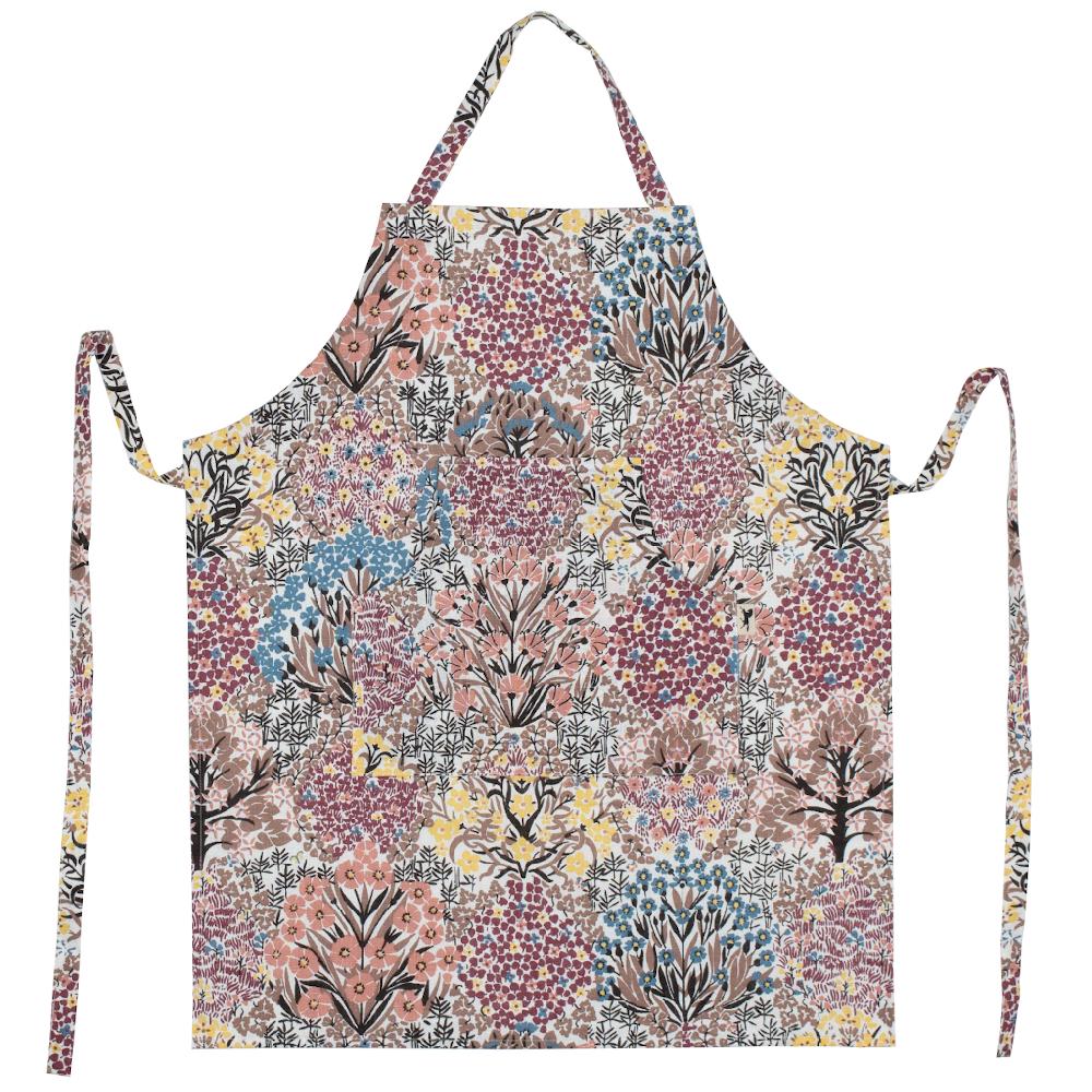 alo yoga Botanic Garden apron pink brown