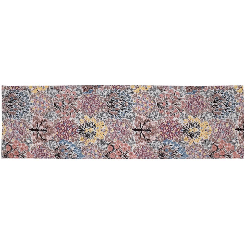 alo yoga Botanic Garden table runner pink brown
