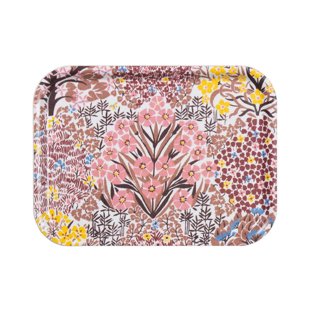 alo yoga Botanic Garden tray pink brown 27x20cm
