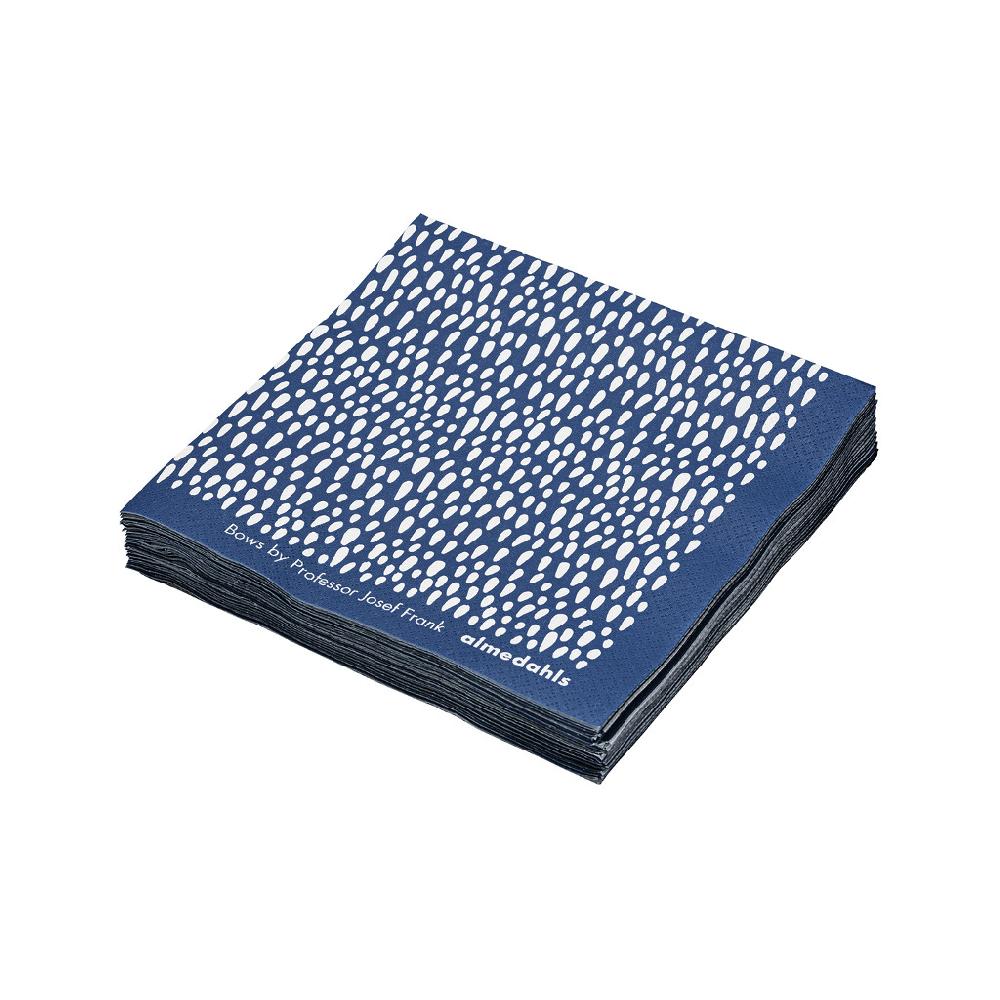 alo yoga Bows paper napkin blue 40x40