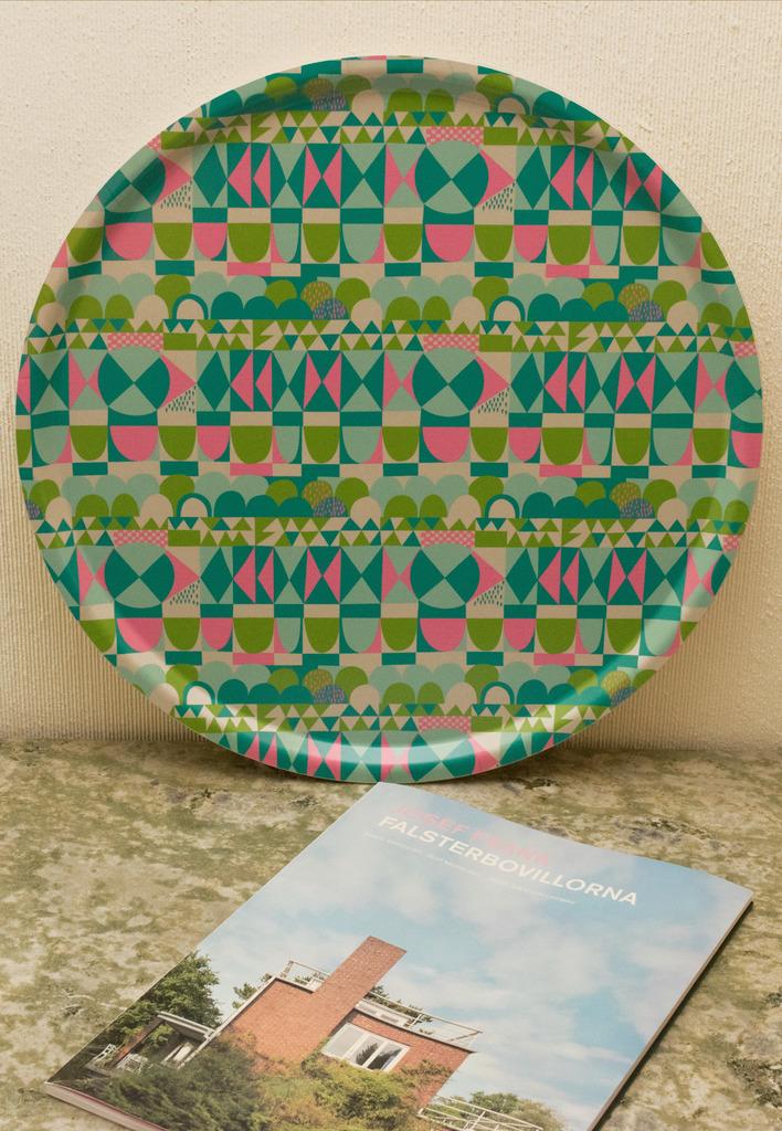 Alo Yoga Bows Tray Modern Green 45cm