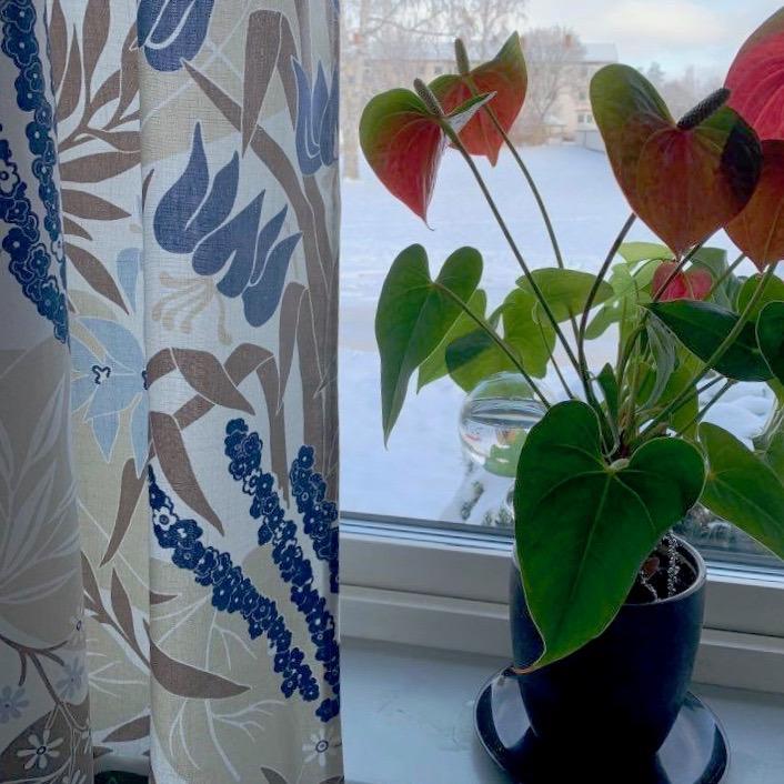 Alo Yoga Högsommar Fabric Blue 150cm