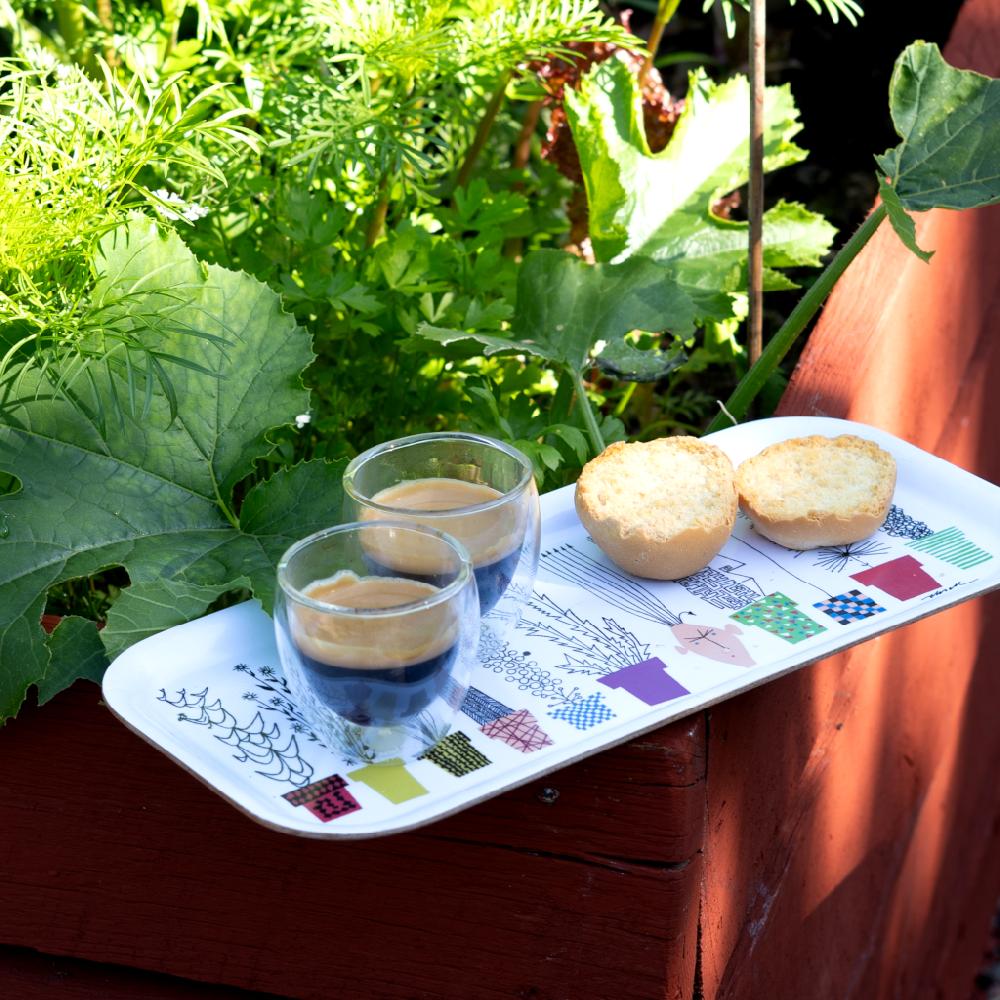 Alo Yoga Italiensk Blomsterhylla Tray 32x15cm