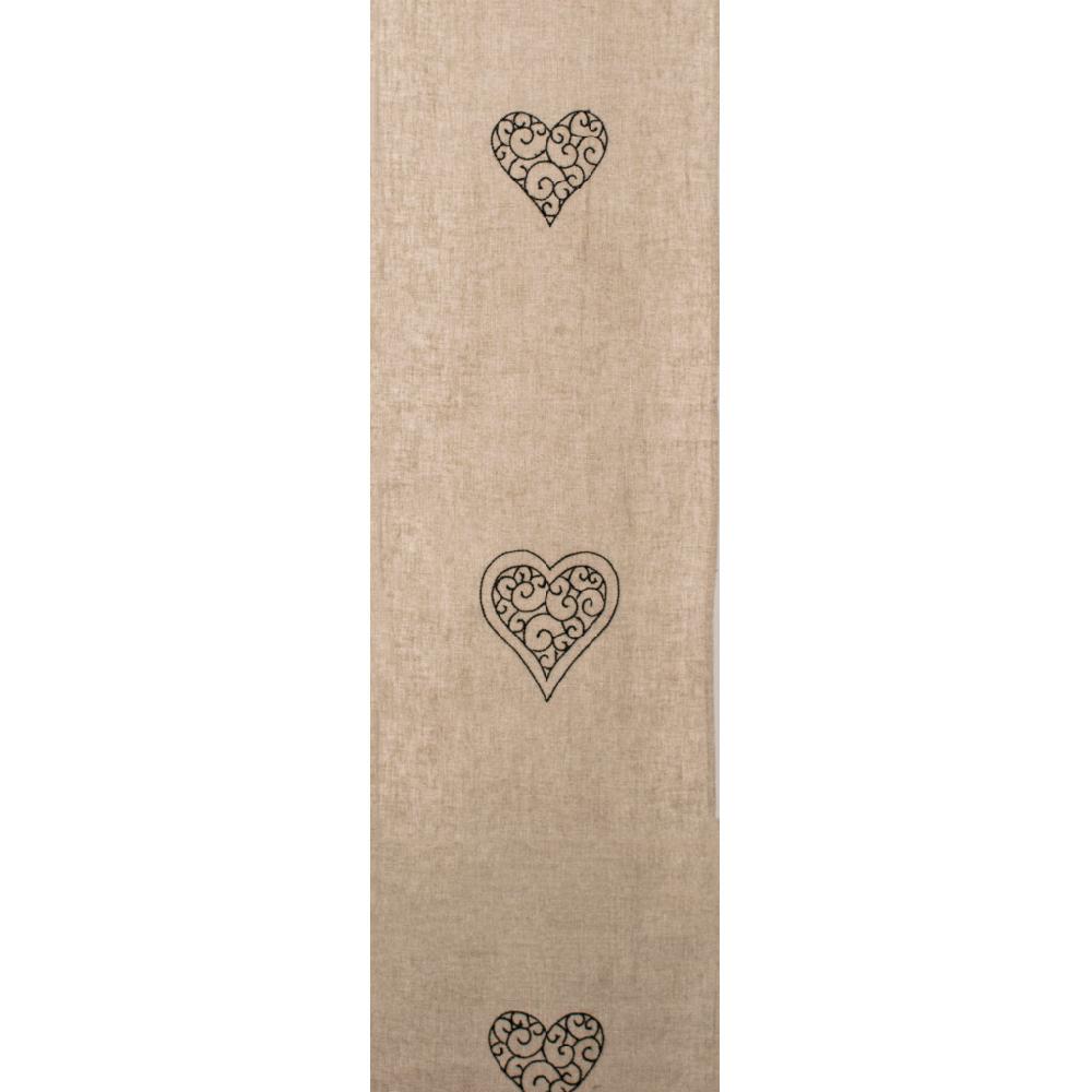 Alo Yoga Julhjärta Panel Curtains Black 2-pack