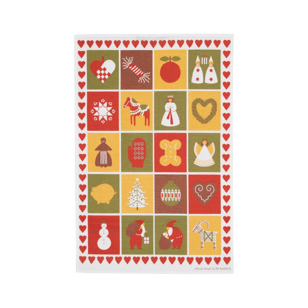 alo yoga Julhuset tea towel multi