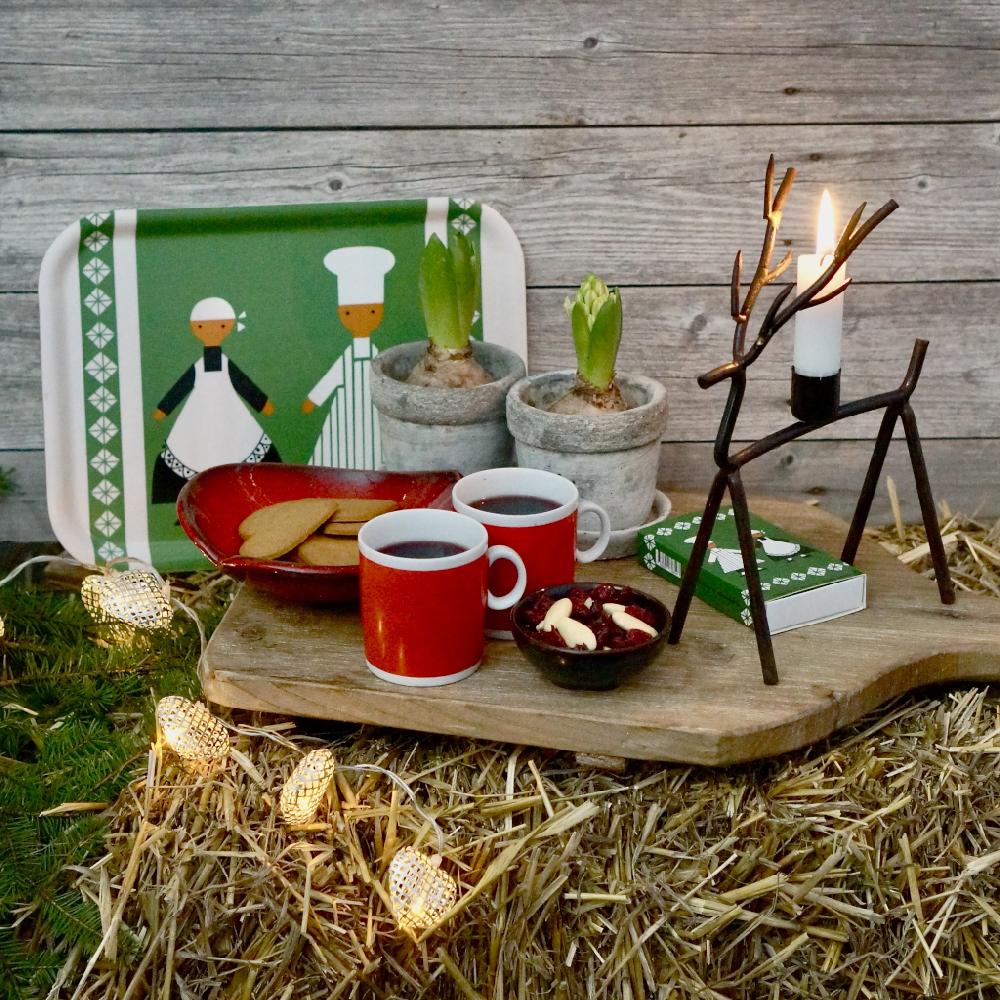 Alo Yoga Kökspolka Tray Green 27x20cm