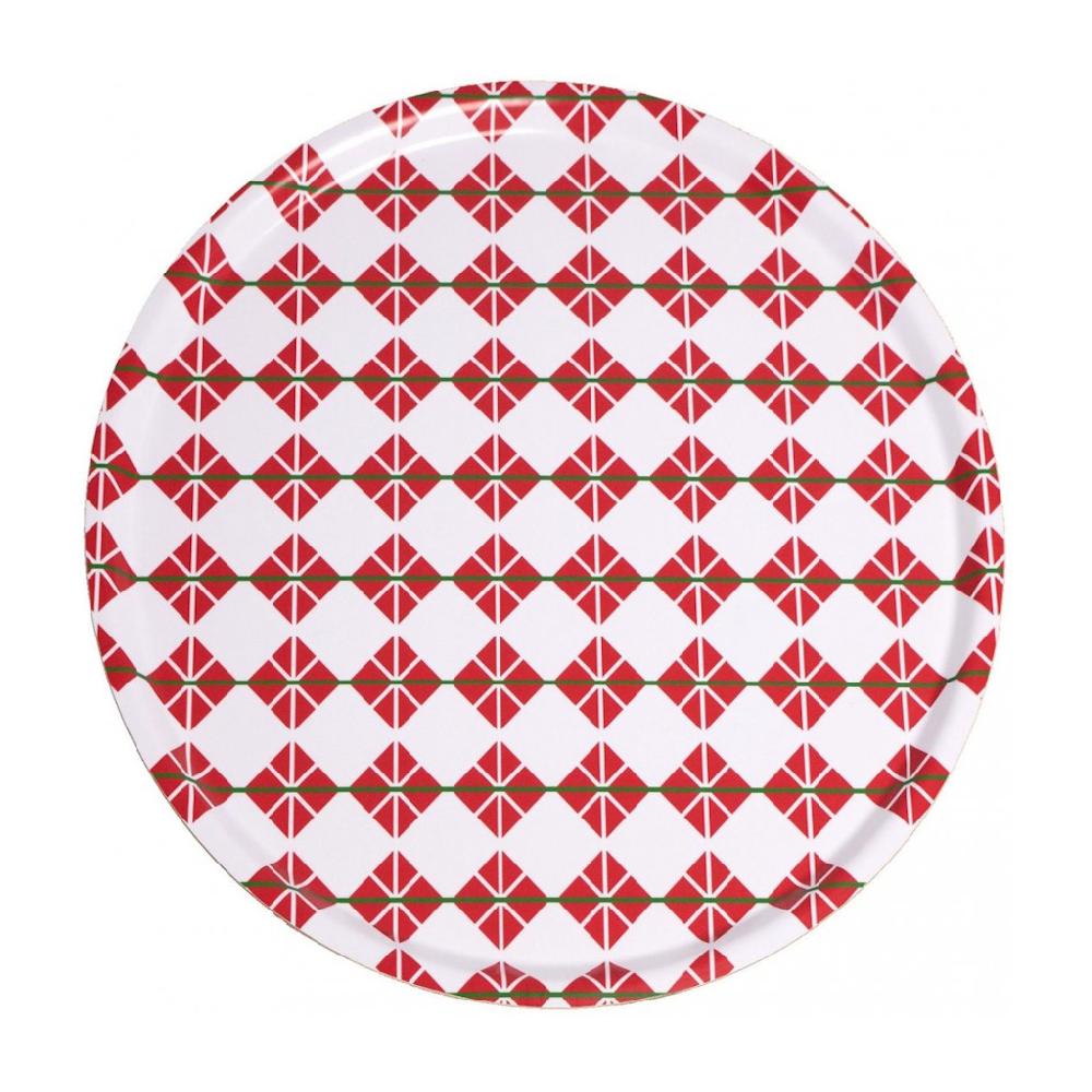 alo yoga Kökspolka tray white red 45cm