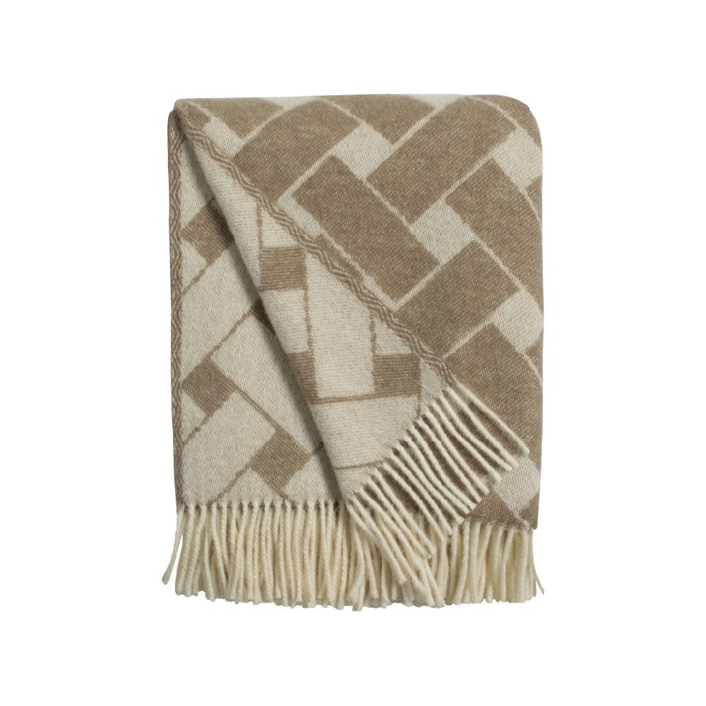 alo yoga Korg blanket brown offwhite