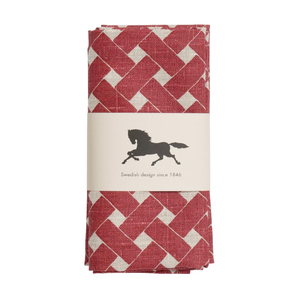 alo yoga Korg napkin red 45x45cm (2- pack)