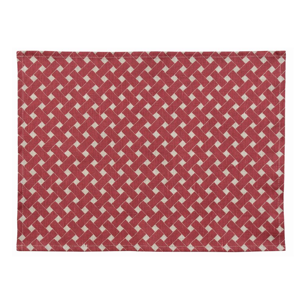 Alo Yoga Korg Placemat Red 45x34cm 2-pack