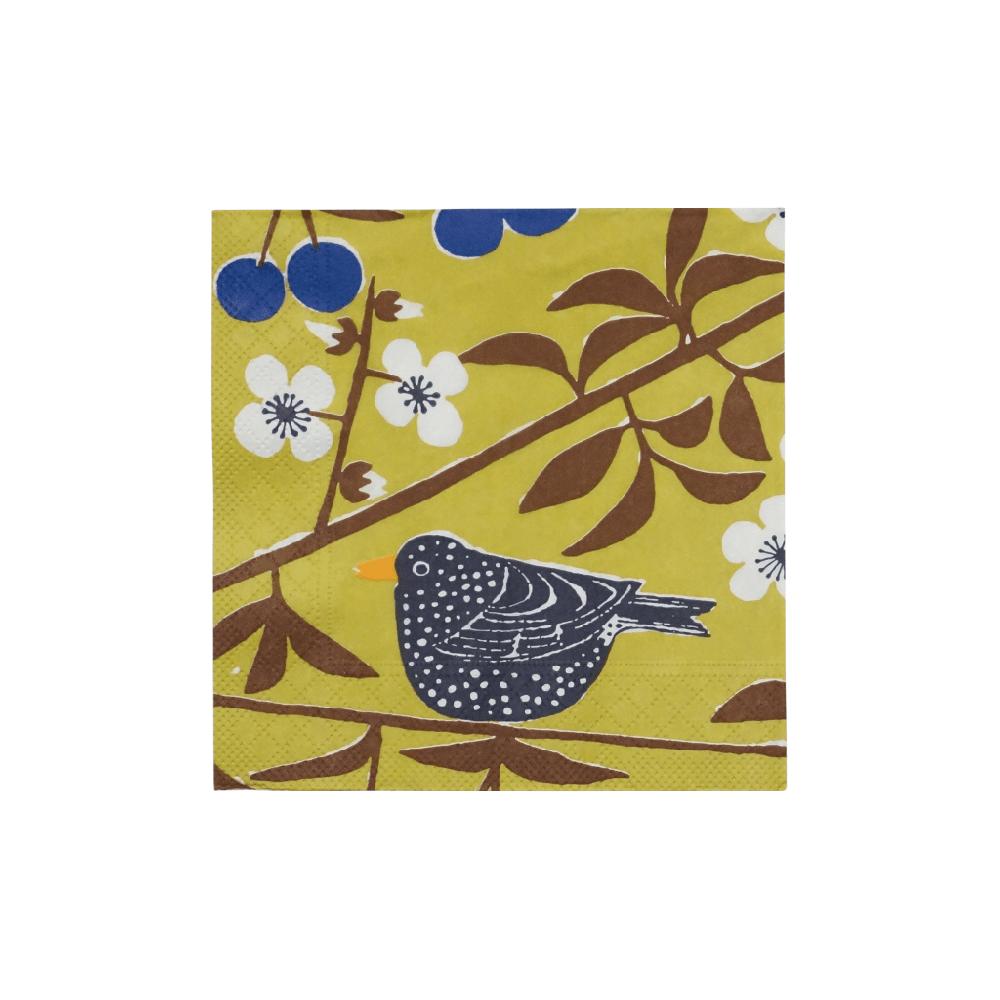 alo yoga Körsbärsträdgården paper napkin yellow