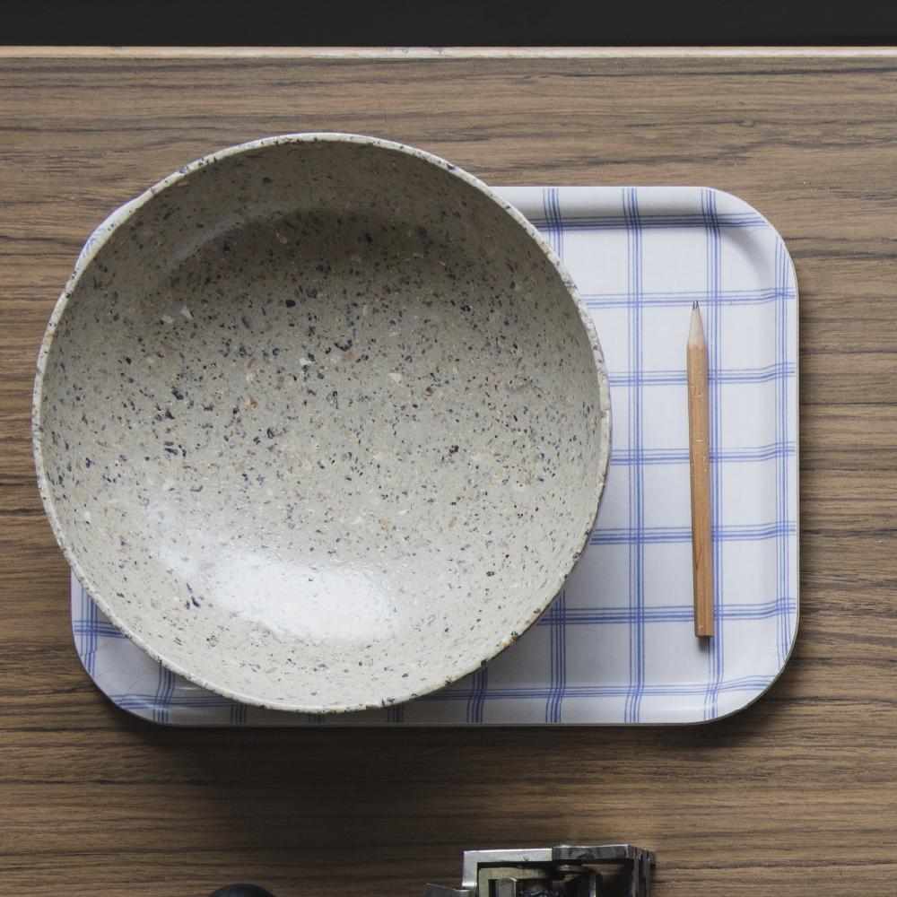 Alo Yoga Kristina Tray White Blue 27x20cm