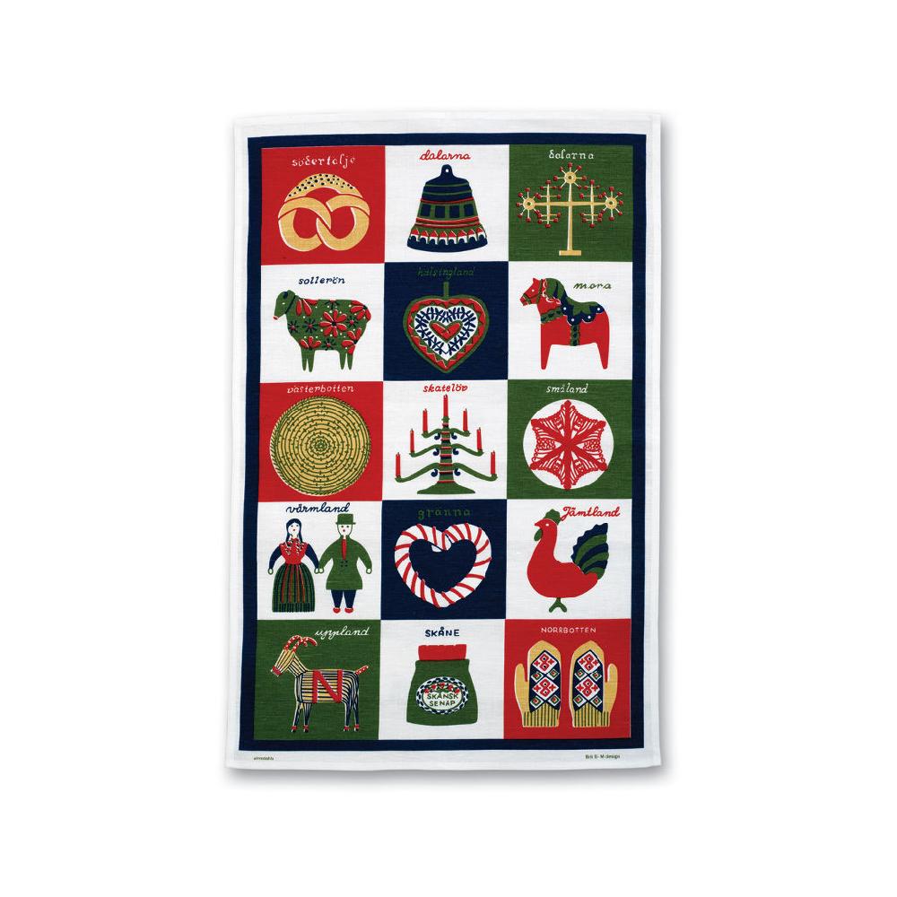 alo yoga Landskap tea towel multi