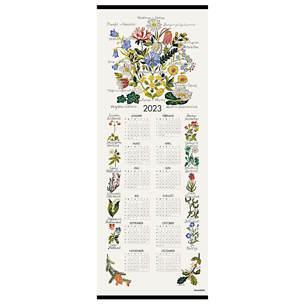 alo yoga Landskapsblommor calendar 2023