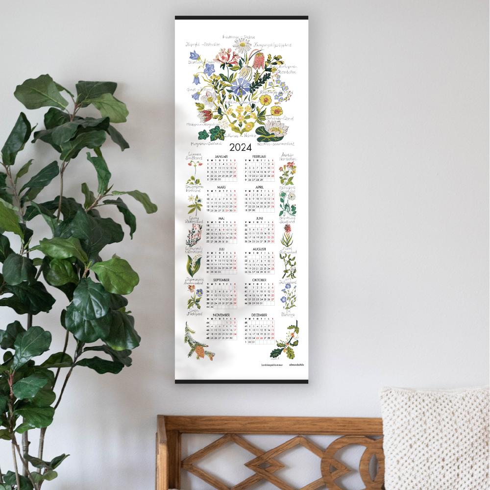 Alo Yoga Landskapsblommor Calendar 2024