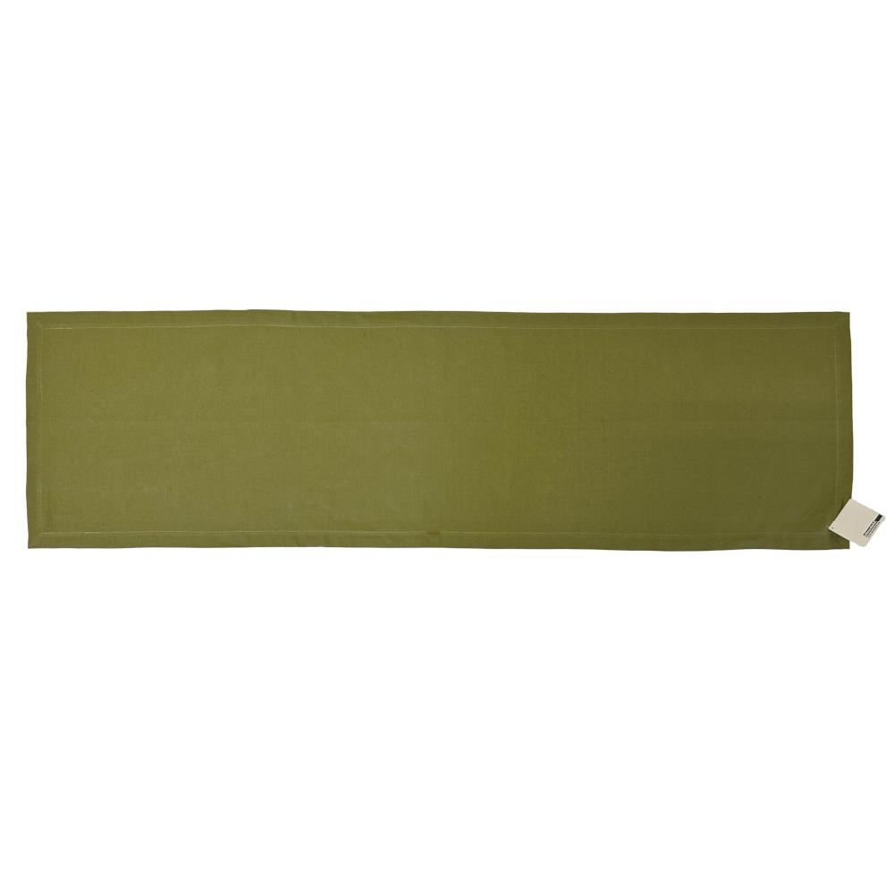 Alo Yoga Linen Table Runner Green