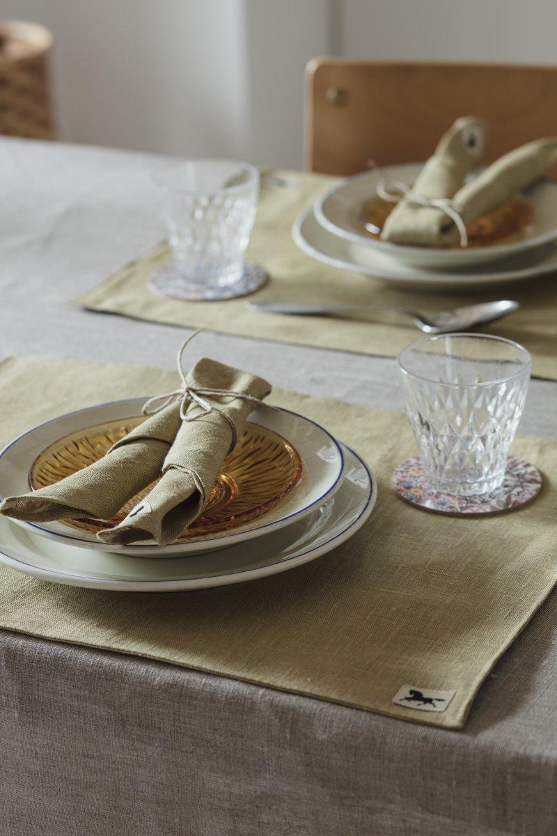 Alo Yoga Linne Napkin Light Olive 45x45cm (2-pack)