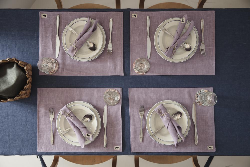 Alo Yoga Linne Placemat Purple 45x34cm (2-pack)