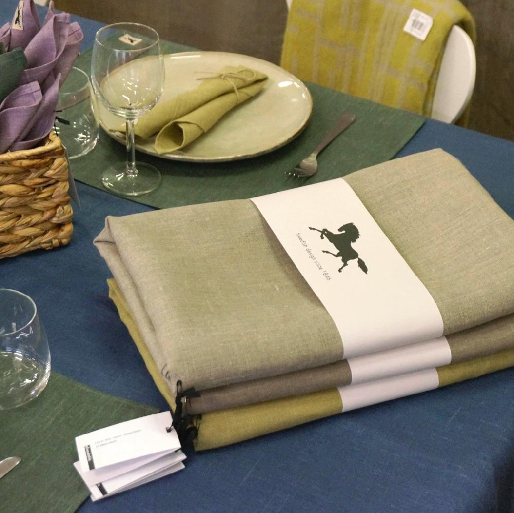Alo Yoga Linne Table Cloth Light Olive 140x220cm