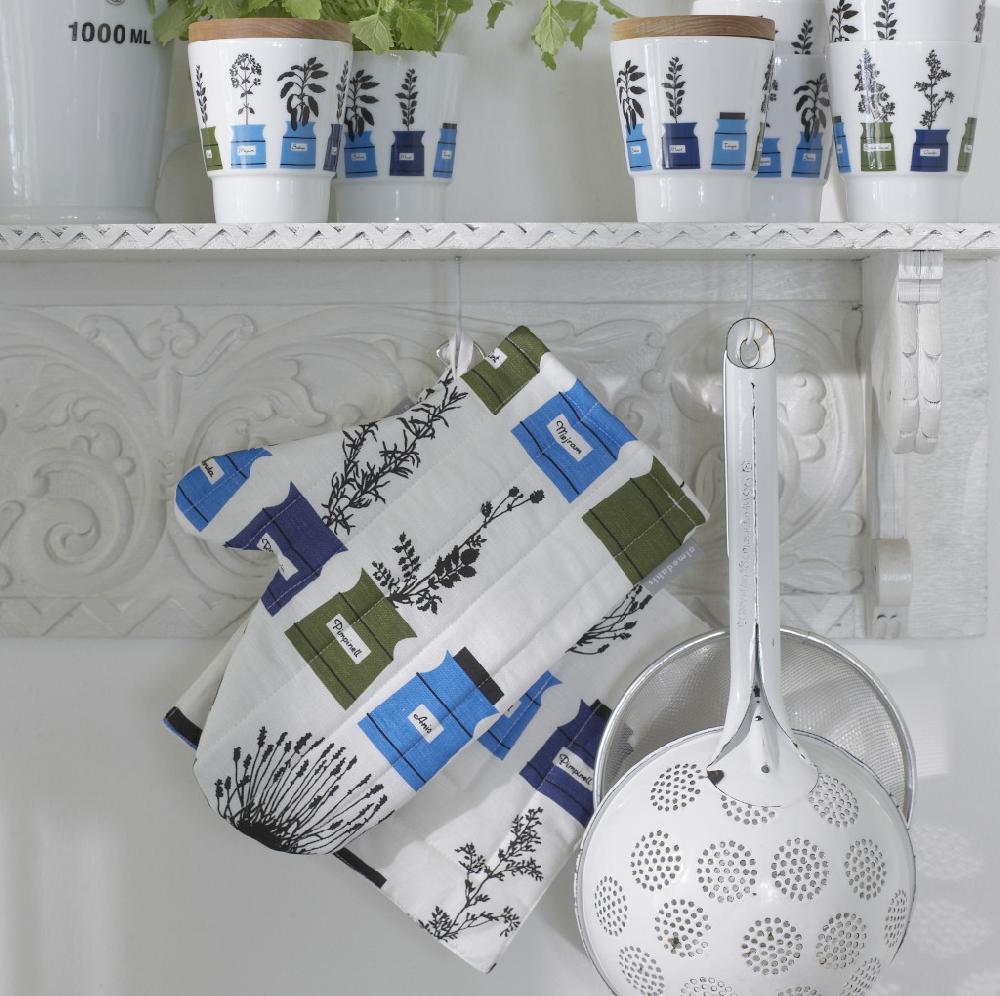 Alo Yoga Persons Kryddskåp Oven Glove Blue