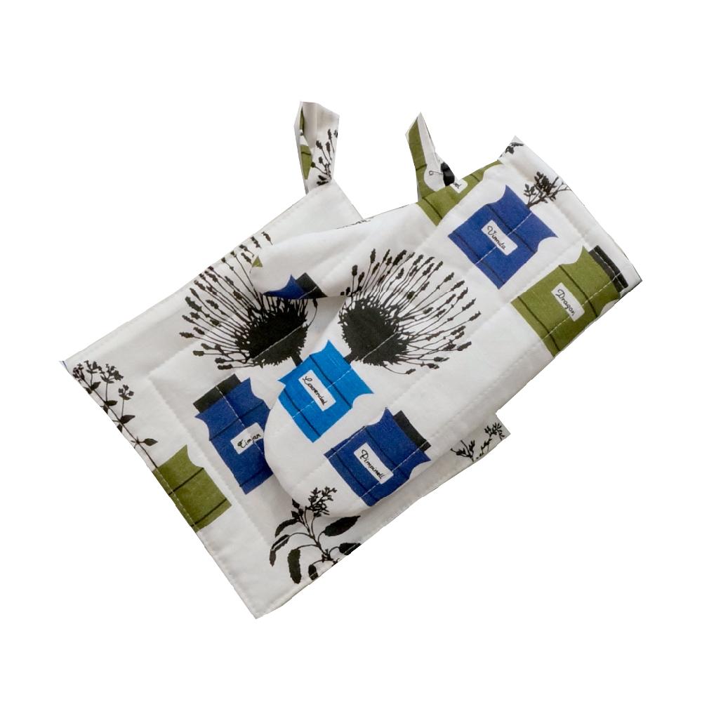 Alo Yoga Persons Kryddskåp Oven Glove Blue