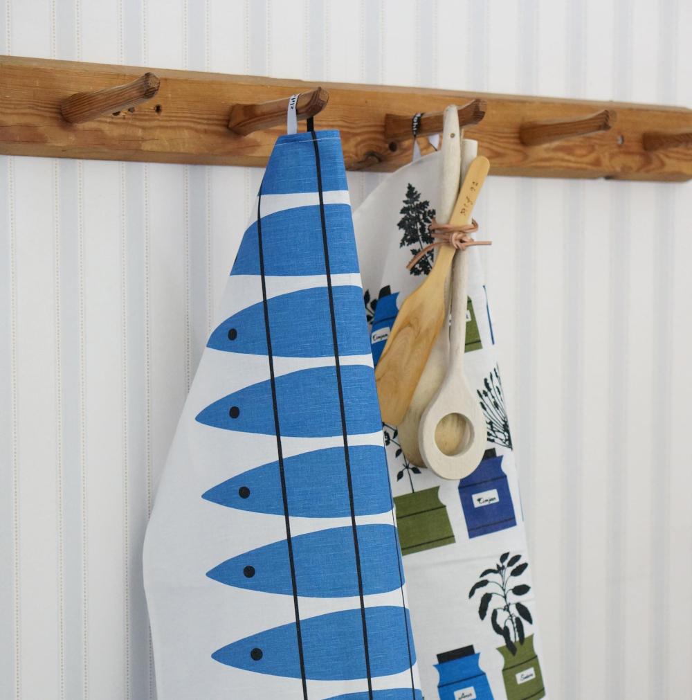 Alo Yoga Persons Kryddskåp Tea Towel Blå