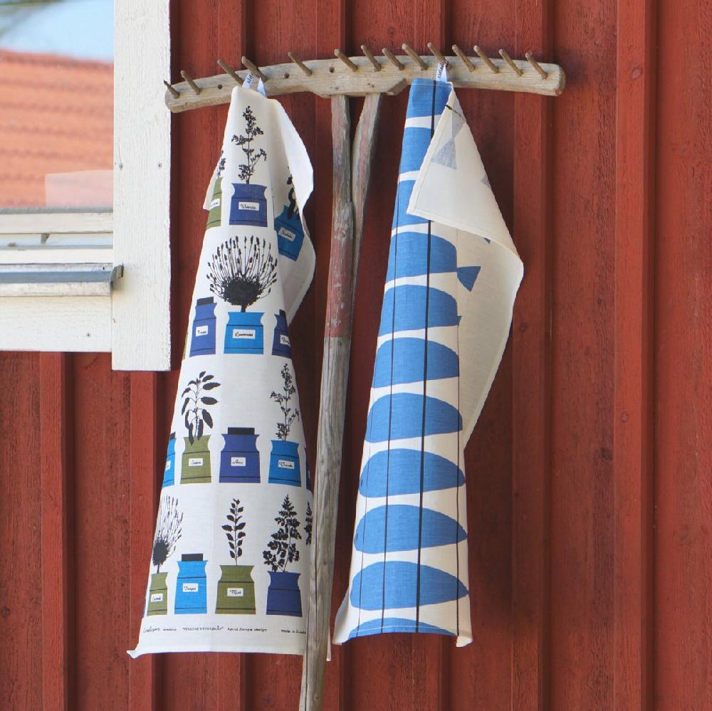 Alo Yoga Persons Kryddskåp Tea Towel Blå