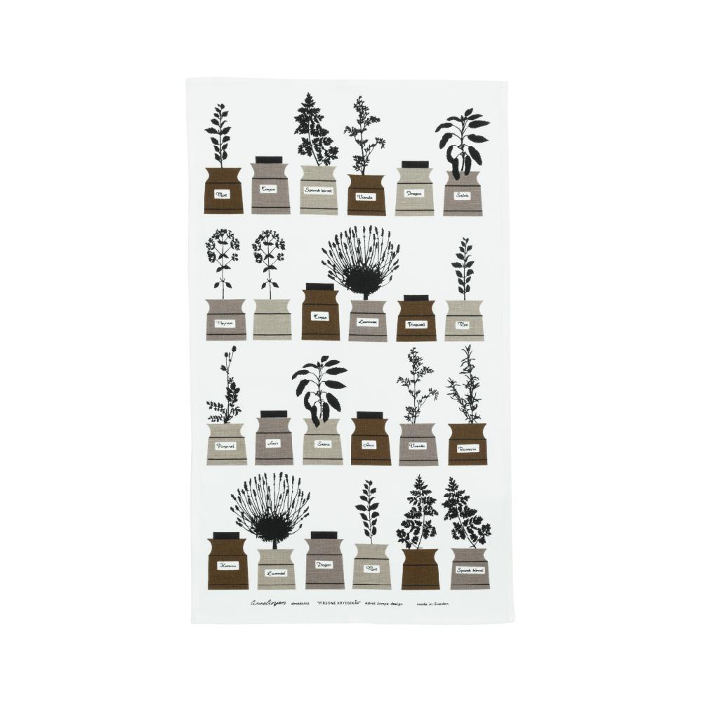 alo yoga Persons kryddskåp tea towel grey brown