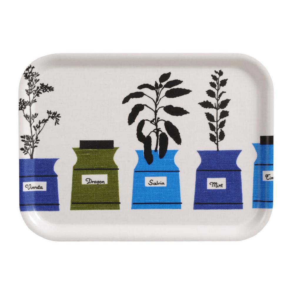alo yoga Persons kryddskåp tray blue 27x20cm
