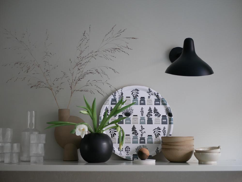 Alo Yoga Persons Kryddskåp Tray Green Grey 38cm