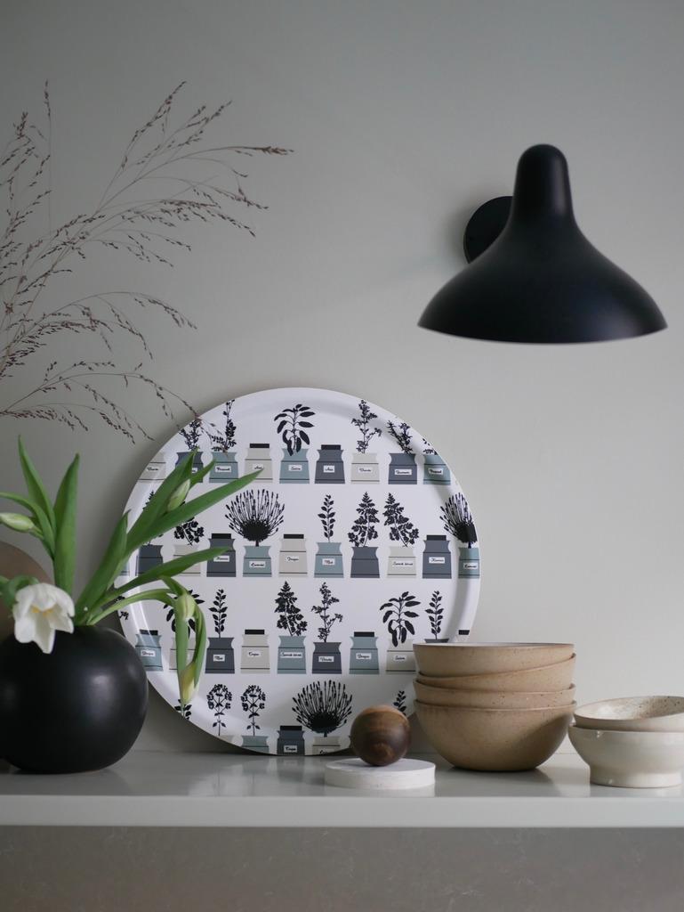 Alo Yoga Persons Kryddskåp Tray Green Grey 38cm