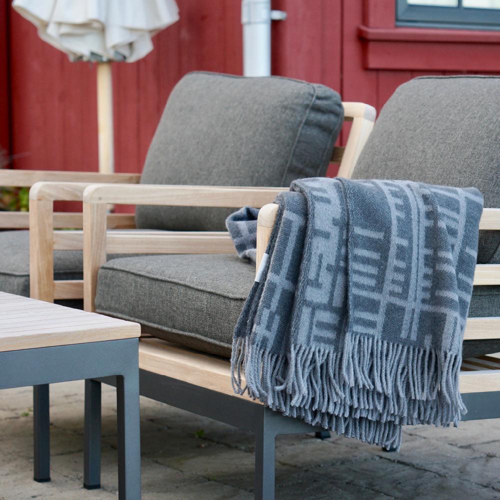 Alo Yoga Pickepin Blanket Grey