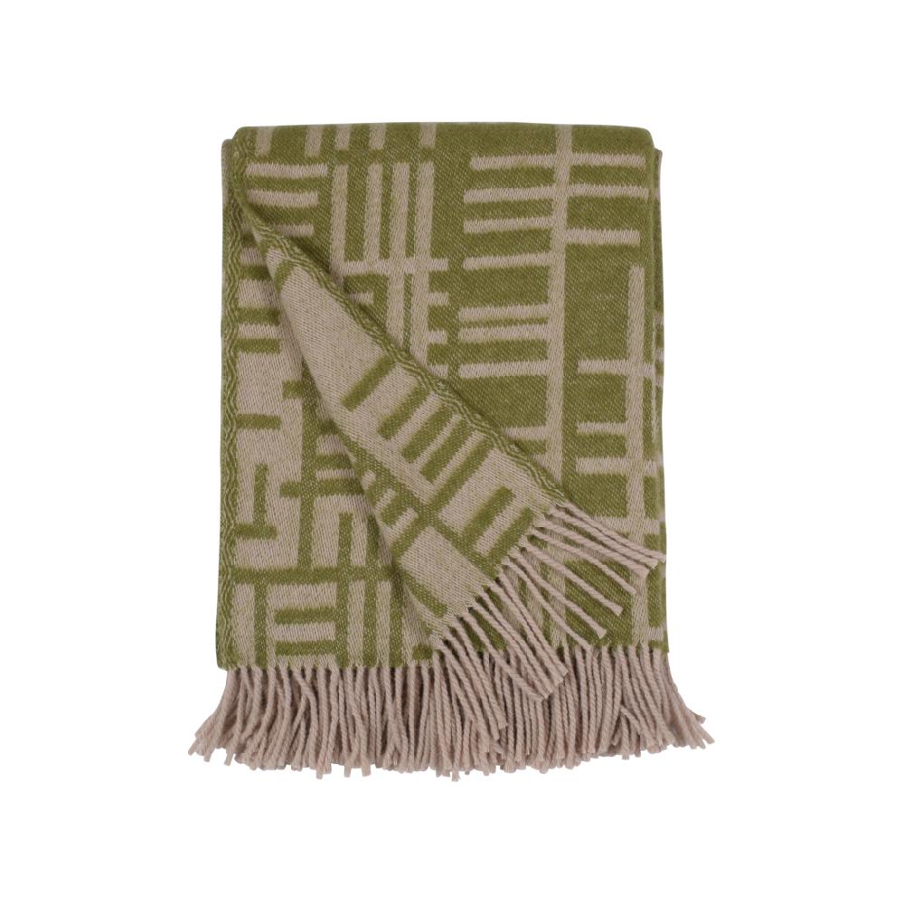alo yoga Pickepin blanket moss green beige