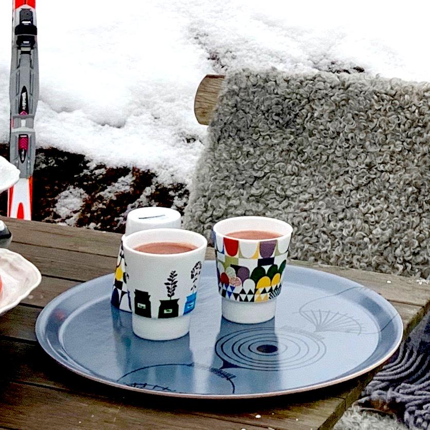 Alo Yoga Picknick Elements Round Tray Grey 38cm