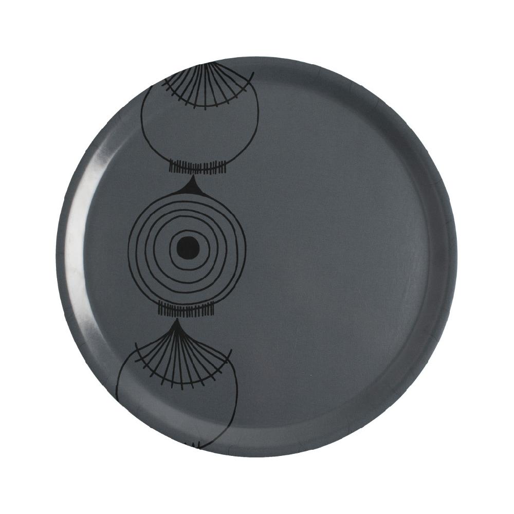 alo yoga Picknick Elements round tray grey 38cm