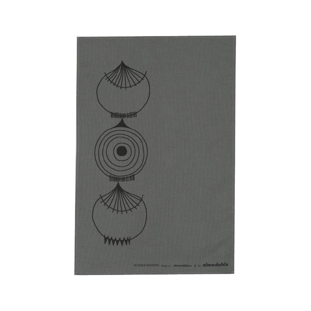 alo yoga Picknick Elements tea towel grey