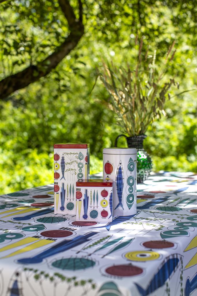 Alo Yoga Picknick Oil Cloth Fabric Multi