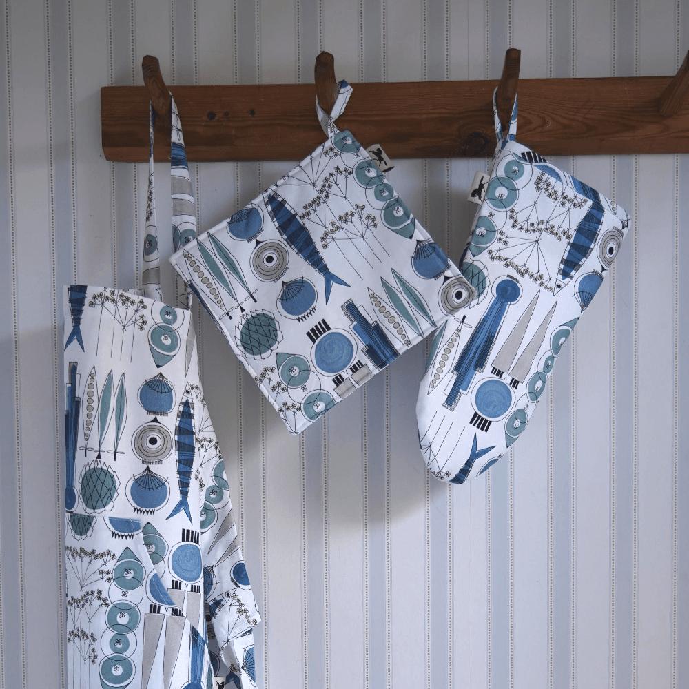 Alo Yoga Picknick Oven Glove Blue Beige