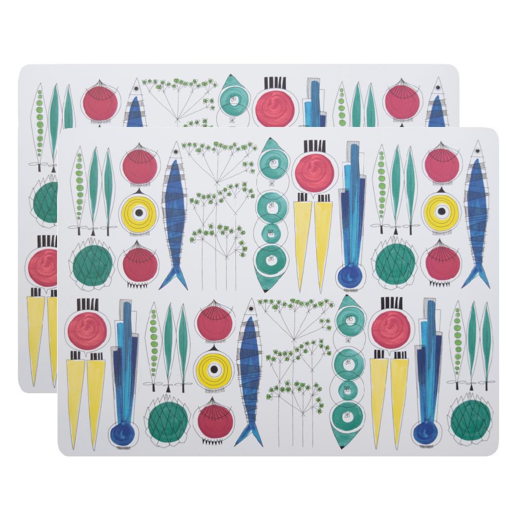 alo yoga Picknick placemat cork multi (2-pack)