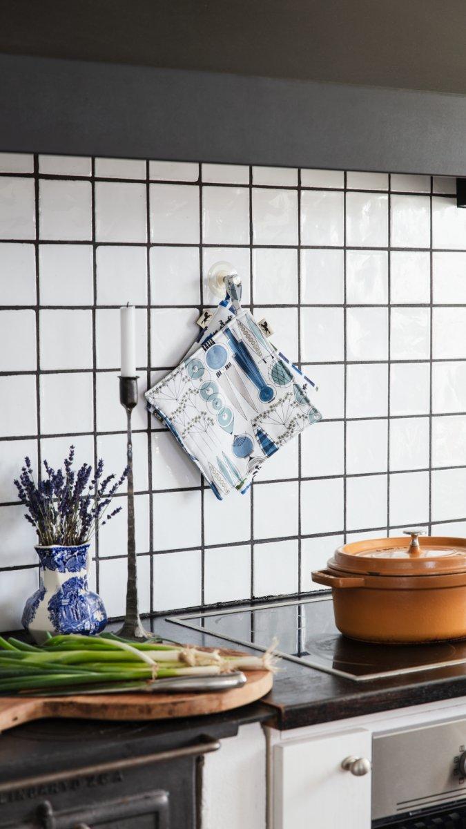 Alo Yoga Picknick Pot Holder Blue Beige