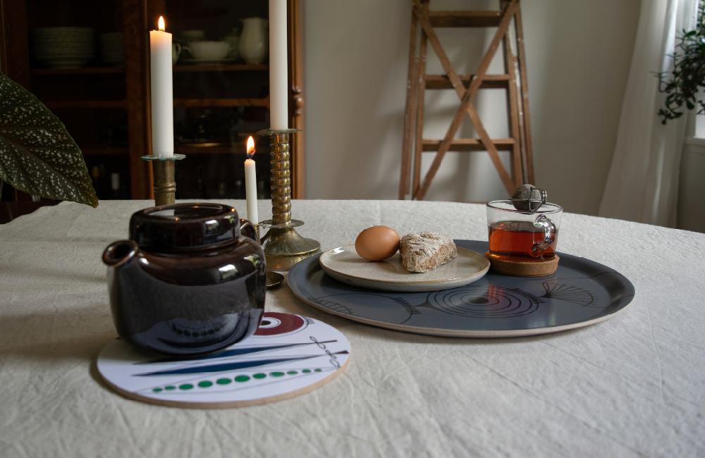 Alo Yoga Picknick Pot Stand Blue Multi 21cm