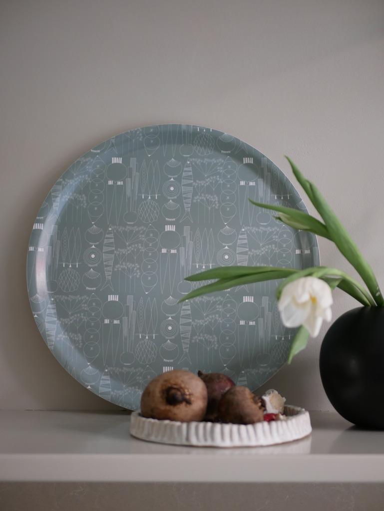 Alo Yoga Picknick Round Tray Greengray 38cm