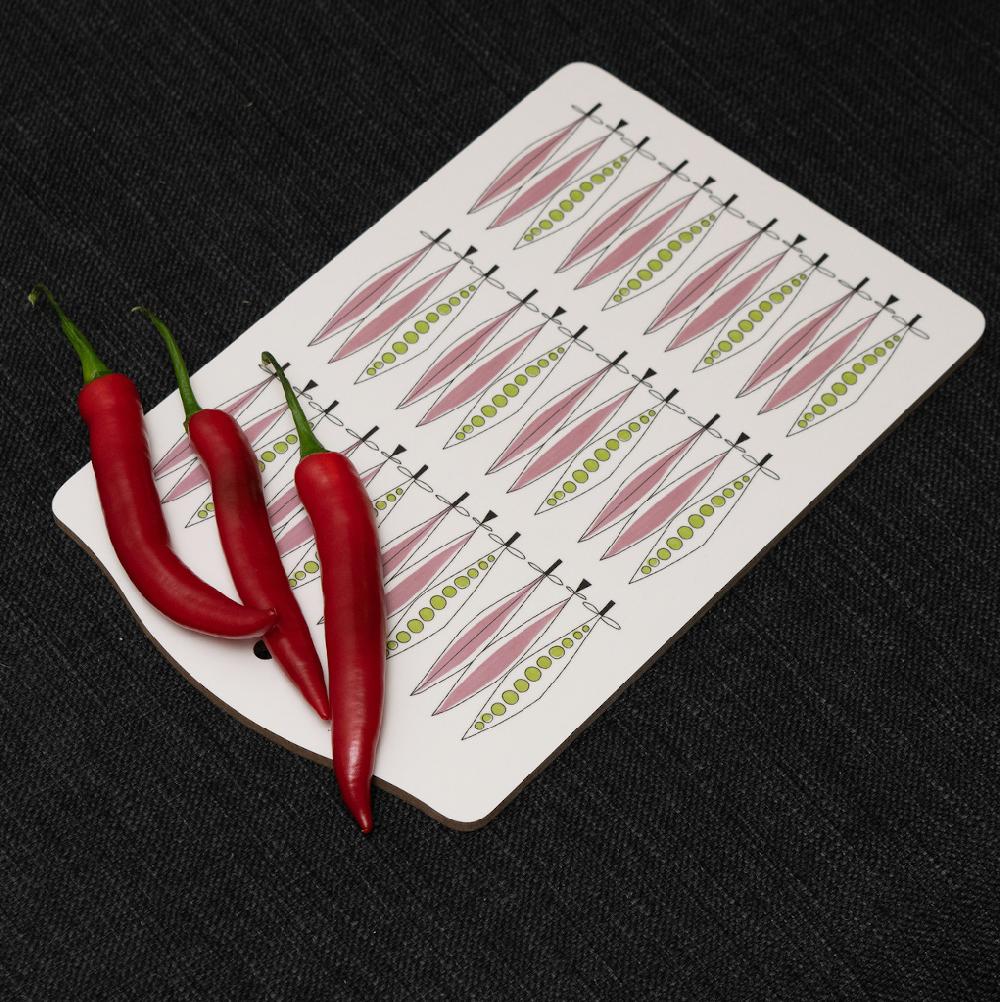 Alo Yoga Picknick Serving Board Blue Pink 30x20cm